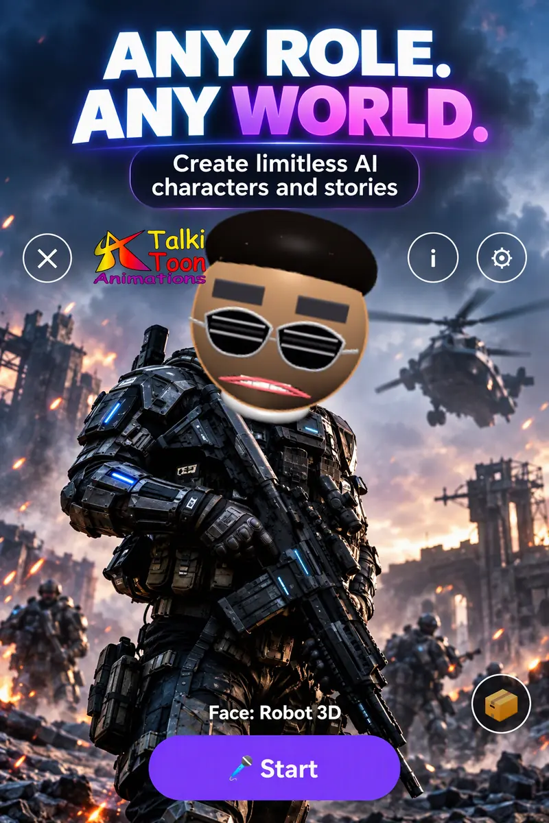 TalkiToon – Any role, any world